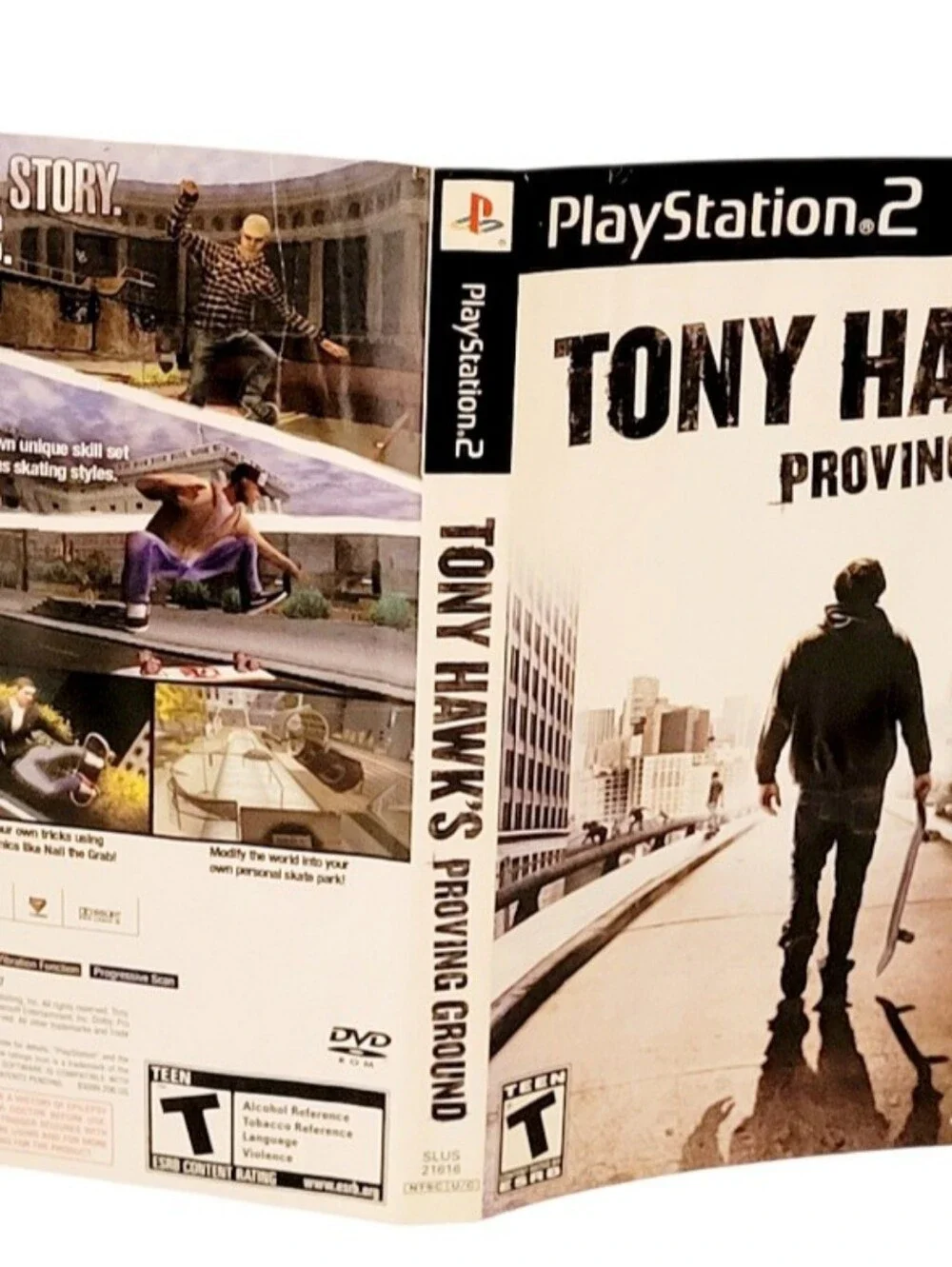 [ARTWORK ONLY]Sony PlayStation 2 PS2 Tony Hawks Proving Ground (NO GAME/NO CASE.